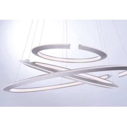 Paul Neuhaus 2493-55 - LED reguliuojamas pakabinamas šviestuvas ant laido ALESSA 3xLED/38W/230V + nuotolinis valdymas