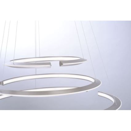 Paul Neuhaus 2493-55 - LED reguliuojamas pakabinamas šviestuvas ant laido ALESSA 3xLED/38W/230V + nuotolinis valdymas