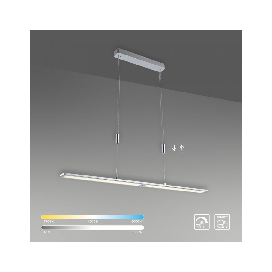 Paul Neuhaus 2565-95 - LED Reguliuojamas pakabinamas sietynas su jutikliu NIKA LED/35W/230V