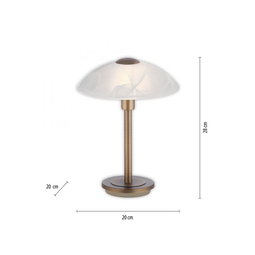 Paul Neuhaus 4026-11 - LED pritemdomas, liečiamas stalinis šviestuvas ENOVA 1xG9/2,6W/230V