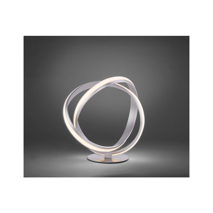 Paul Neuhaus 4531-55 - LED Reguliuojama stalinė lempa MELINDA LED/18W/230V matinis chromas