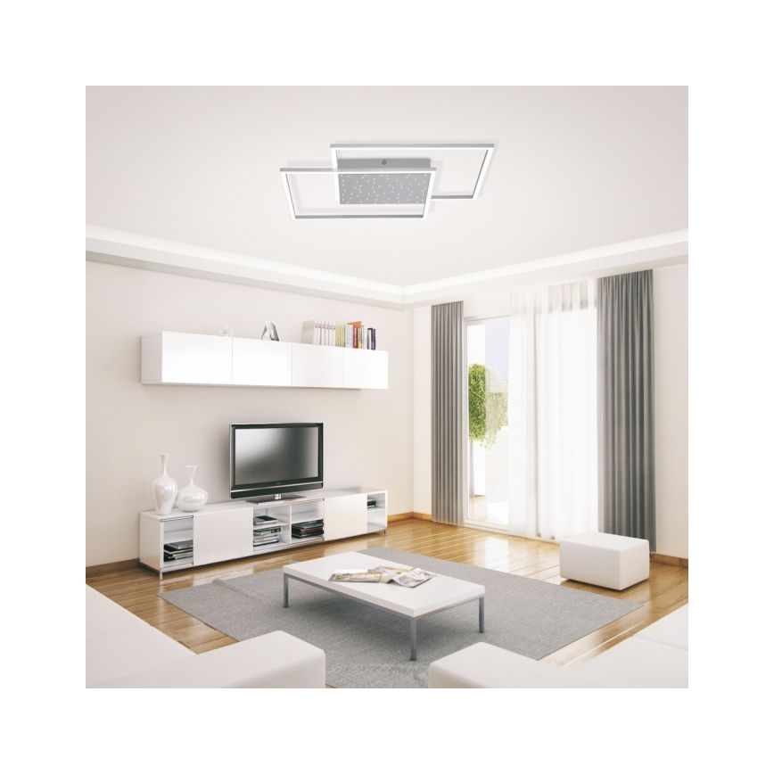 Paul Neuhaus 6024-55 - LED Reguliuojamas ant pagrindo montuojamas sietynas YUKI LED/49W/230V + valdymo pultas