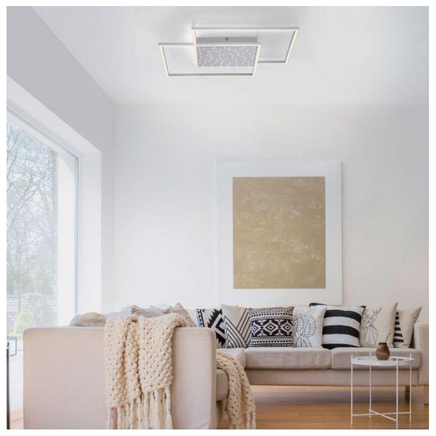 Paul Neuhaus 6024-55 - LED Reguliuojamas ant pagrindo montuojamas sietynas YUKI LED/49W/230V + valdymo pultas