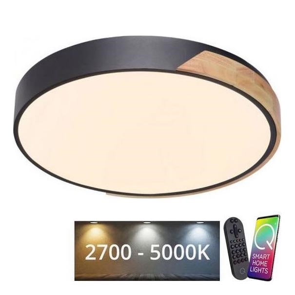 Paul Neuhaus 6071-18 - LED Pritemdomas lubinis šviestuvas Q-PIATO LED/35W/230V diametras 51 cm 2700-5000K Wi-Fi + nuotolinio valdymo pultas