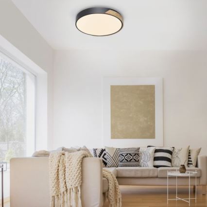 Paul Neuhaus 6071-18 - LED Pritemdomas lubinis šviestuvas Q-PIATO LED/35W/230V diametras 51 cm 2700-5000K Wi-Fi + nuotolinio valdymo pultas