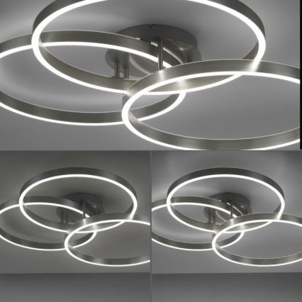 Paul Neuhaus 6233-55 - LED Pritemdomas lubinis šviestuvas PAAN LED/45,5W/230V 2700-5000K + nuotolinio valdymo pultas