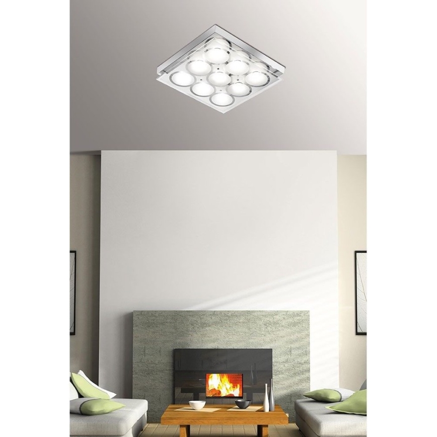 Paul Neuhaus 6362-17 - LED lubinis šviestuvas AFIDA 9xLED/3,3W/230V