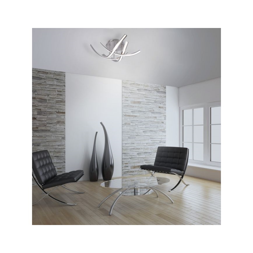 Paul Neuhaus 6474-55 - LED Reguliuojamas ant pagrindo montuojamas lubinis šviestuvas LINDA 4xLED/7W/230V