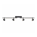 Paul Neuhaus 6525-18 - LED taškinis šviestuvas BARIK 4xGU10/4,5W/230V + LED/10W
