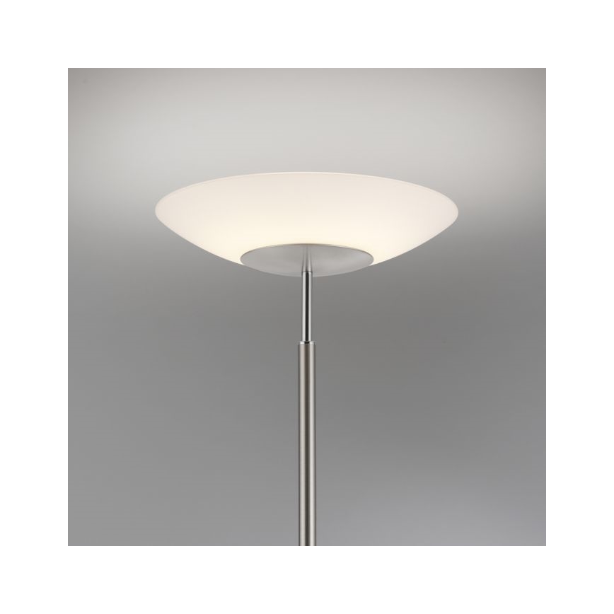 Paul Neuhaus 655-55 - LED pritemdomas toršeras ALFRED 1xLED/28W+1xLED/4W/230V blizgus chromas