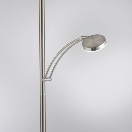 Paul Neuhaus 655-55 - LED pritemdomas toršeras ALFRED 1xLED/28W+1xLED/4W/230V blizgus chromas