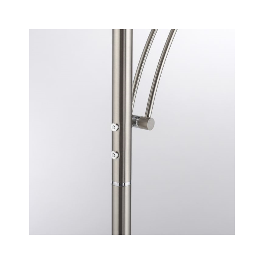 Paul Neuhaus 655-55 - LED pritemdomas toršeras ALFRED 1xLED/28W+1xLED/4W/230V blizgus chromas