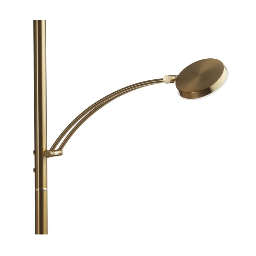 Paul Neuhaus 655-60 - dimeriuojama LED grindinė lempa ALFRED LED/28W/230V+LED/4W/230V žalvaris