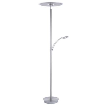 Paul Neuhaus 673-55 - LED pritemdomas toršeras ARTUR 2xLED/21W/230V+1xLED/6W blizgus chromas