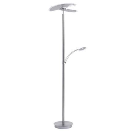 Paul Neuhaus 673-55 - LED pritemdomas toršeras ARTUR 2xLED/21W/230V+1xLED/6W blizgus chromas