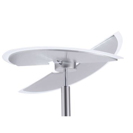 Paul Neuhaus 673-55 - LED pritemdomas toršeras ARTUR 2xLED/21W/230V+1xLED/6W blizgus chromas