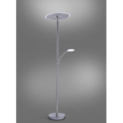 Paul Neuhaus 673-55 - LED pritemdomas toršeras ARTUR 2xLED/21W/230V+1xLED/6W blizgus chromas