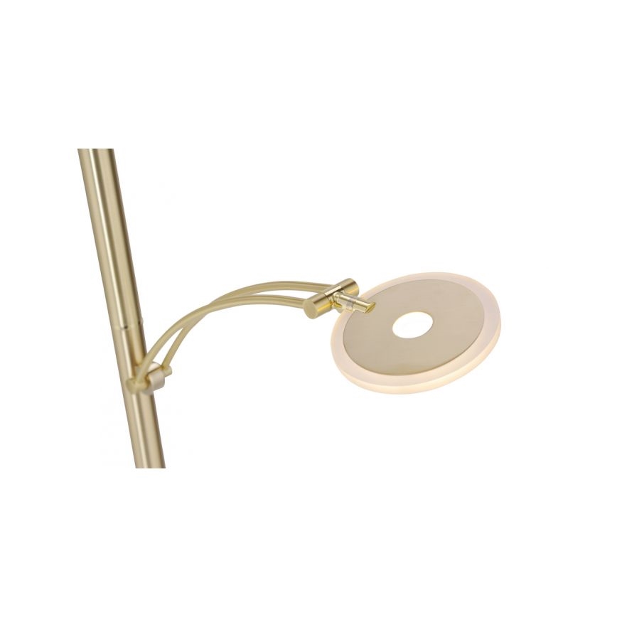 Paul Neuhaus 673-60 - LED Reguliuojamas toršeras ARTUR 2xLED/21W/230V+1xLED/6W aukso spalvos