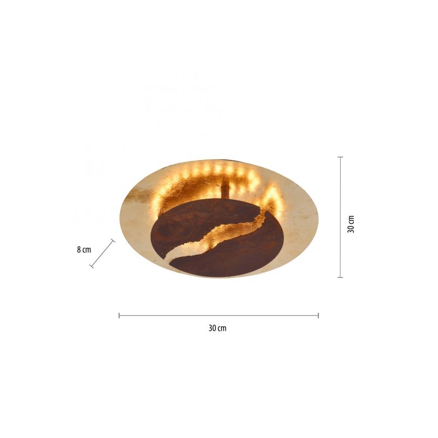 Paul Neuhaus 6982-48 - LED Reguliuojamas lubinis šviestuvas NEVIS LED/26W/230V