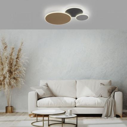 Paul Neuhaus 8007-70 - LED Pritemdomas lubinis šviestuvas Q-PIATO LED/35W/230V 2700-5000K Wi-Fi + nuotolinio valdymo pultas
