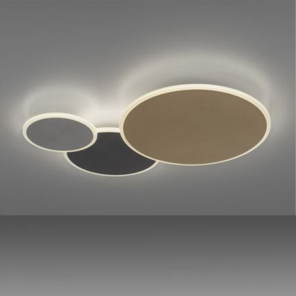 Paul Neuhaus 8007-70 - LED Pritemdomas lubinis šviestuvas Q-PIATO LED/35W/230V 2700-5000K Wi-Fi + nuotolinio valdymo pultas