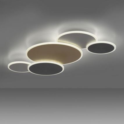 Paul Neuhaus 8008-70 - LED Pritemdomas lubinis šviestuvas Q-PIATO LED/49W/230V 2700-5000K Wi-Fi + nuotolinio valdymo pultas