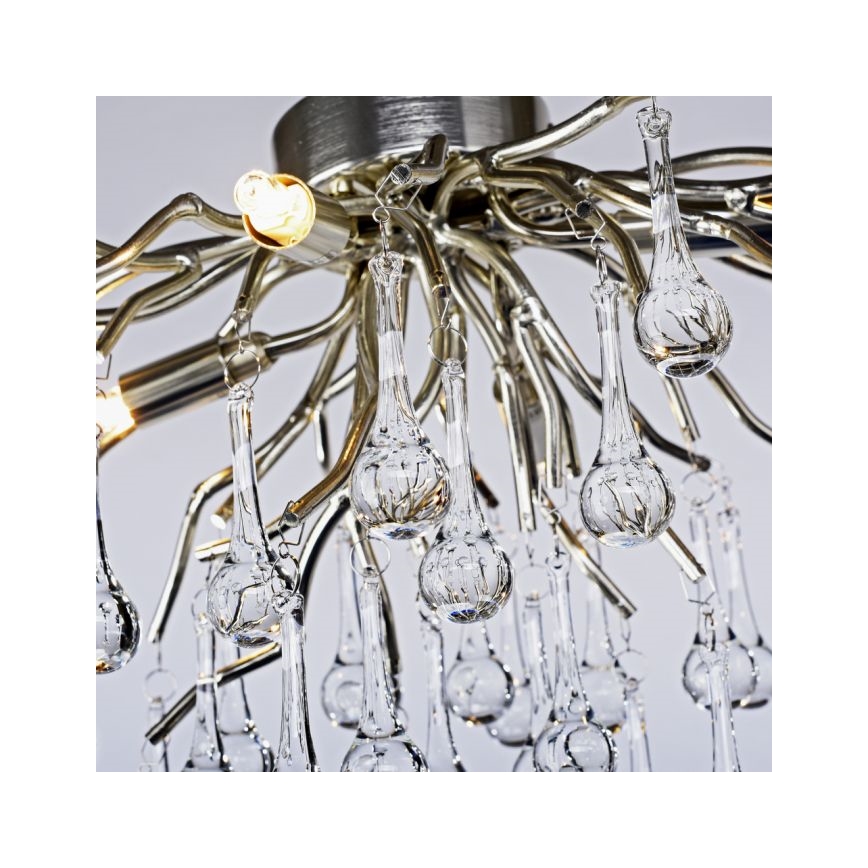 Paul Neuhaus 8090-55 - Tvirtinamas sietynas ICICLE 4xG9/40W/230V 30x60 cm blizgus chromas