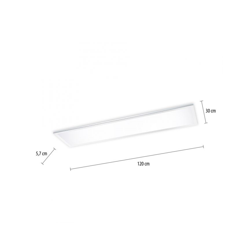 Paul Neuhaus 8112-17 - LED Reguliuojama ant pagrindo montuojama panelė FLAG LED/35W/230V