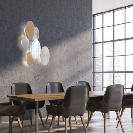 Paul Neuhaus 8152-79 - LED pritemdomas sieninis šviestuvas PUNTUA LED/1W/3,7V 2200 mAh + nuotolinio valdymo pultas