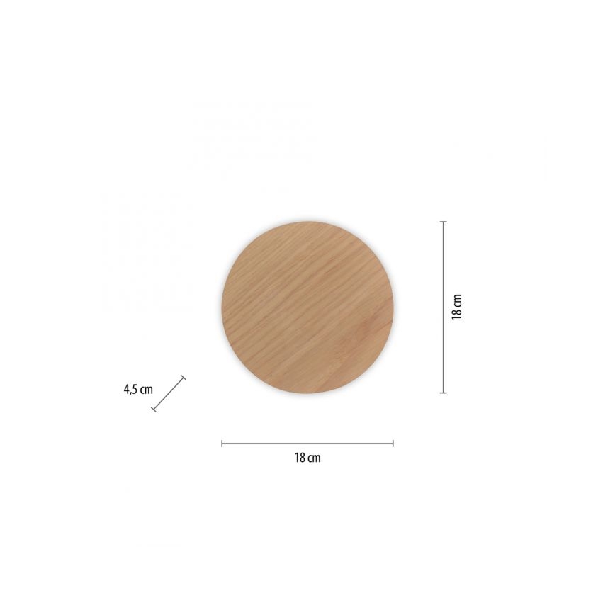 Paul Neuhaus 8152-79 - LED pritemdomas sieninis šviestuvas PUNTUA LED/1W/3,7V 2200 mAh + nuotolinio valdymo pultas