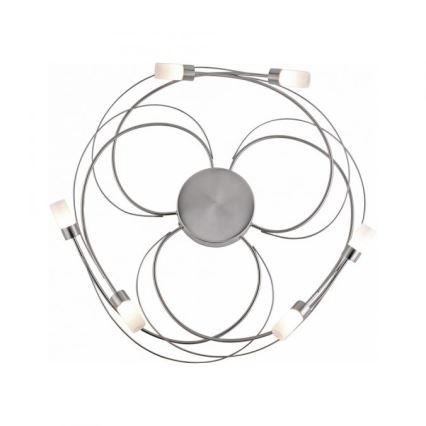 Paul Neuhaus 8250-55 - LED Reguliuojamas ant pagrindo montuojamas sietynas NELIA 6xLED/3W/230V