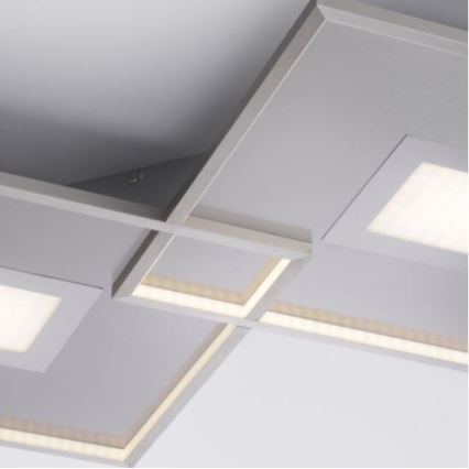 Paul Neuhaus 8378-55 - LED Pritemdomas lubinis šviestuvas AMARA LED/45W/230V blizgus chromas + nuotolinio valdymo pultas