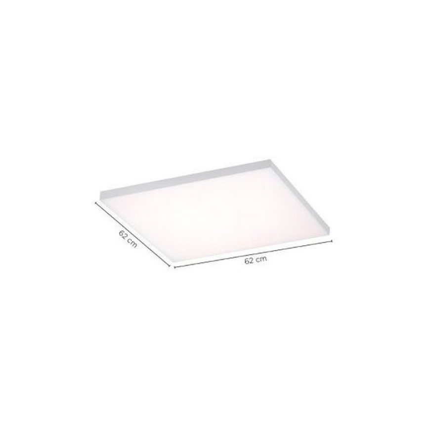 Paul Neuhaus 8492-16 - LED Reguliuojama ant pagrindo montuojama panelė FRAMELESS LED/35W/230V + valdymo pultas