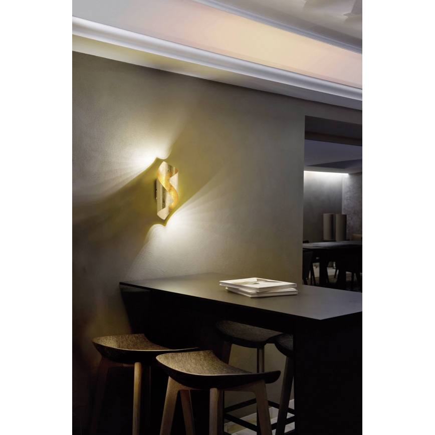 Paul Neuhaus 9030-12 - LED Sieninis šviestuvas NEVIS LED/6W/230V aukso spalvos