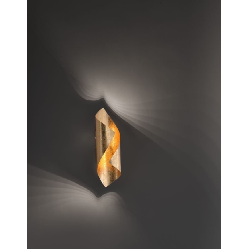 Paul Neuhaus 9030-12 - LED Sieninis šviestuvas NEVIS LED/6W/230V aukso spalvos
