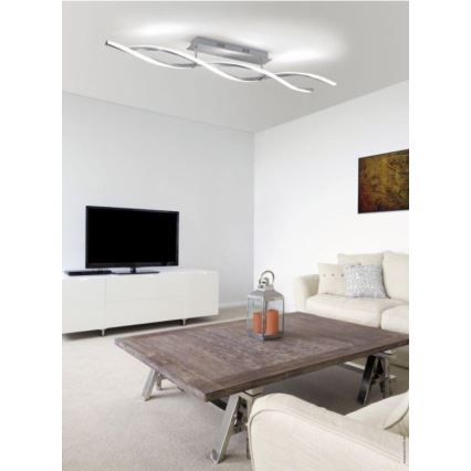 Paul Neuhaus 9143-55 - LED Reguliuojamas ant pagrindo montuojamas sietynas POLINA 2xLED/10,2W/230V