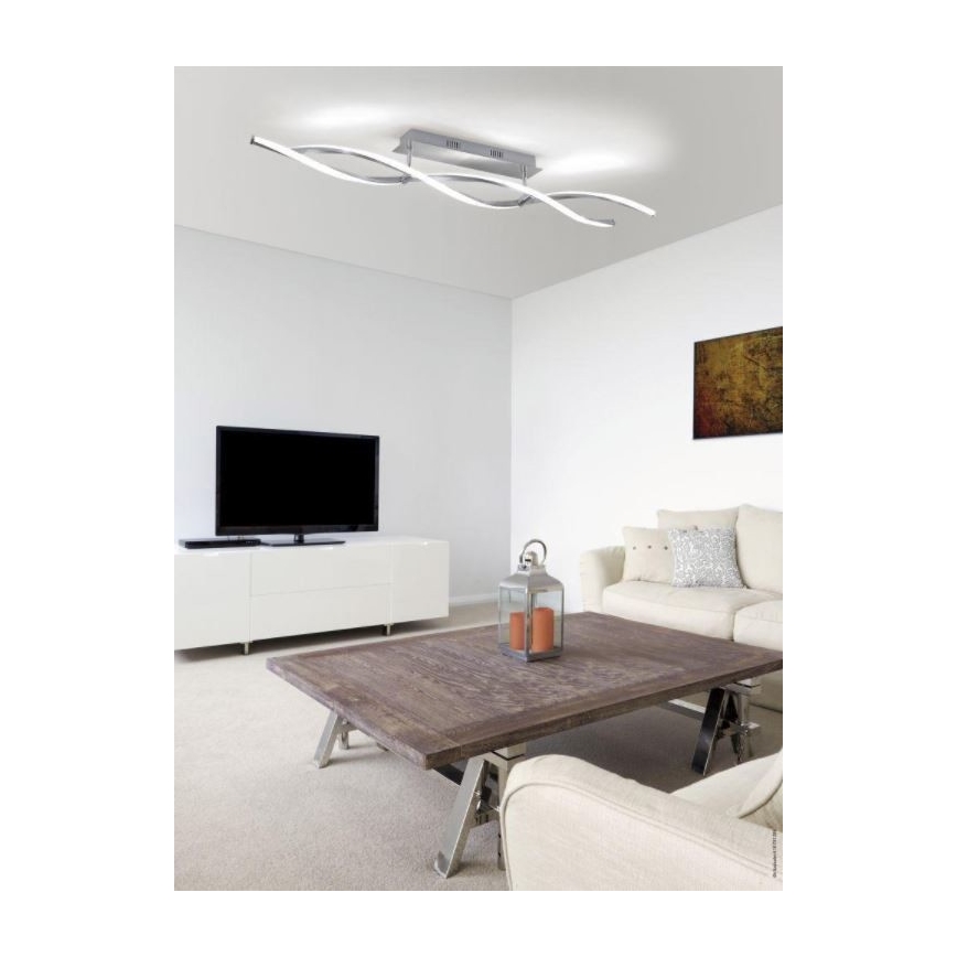 Paul Neuhaus 9143-55 - LED Reguliuojamas ant pagrindo montuojamas sietynas POLINA 2xLED/10,2W/230V