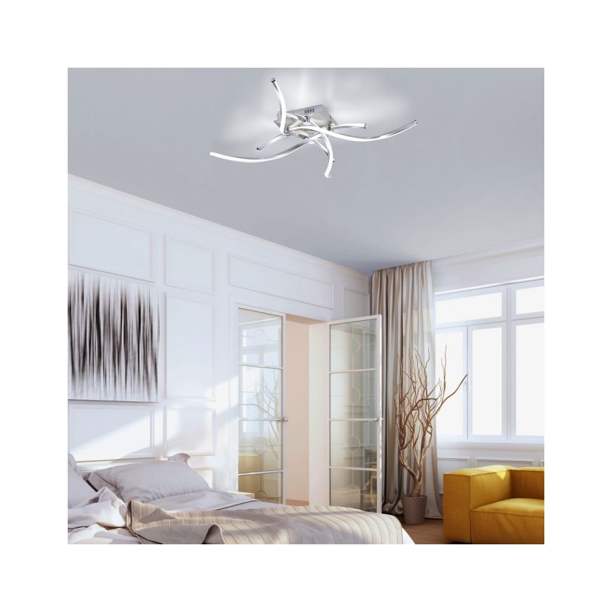 Paul Neuhaus 9144-55 - LED Reguliuojamas ant pagrindo montuojamas sietynas POLINA LED/27W/230V