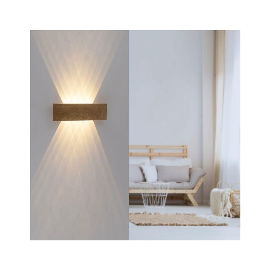 Paul Neuhaus 9479-79 - LED Sieninis šviestuvas PALMA LED/8W/230V 45 cm