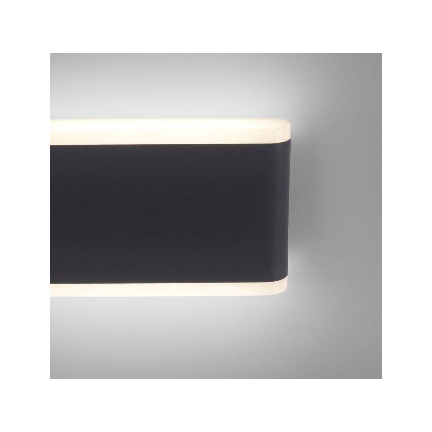 Paul Neuhaus 9483-13 - LED sieninis lauko šviestuvas ELSA 2xLED/5,4W/230V IP65