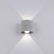 Paul Neuhaus 9486-21 - LED Sieninis lauko šviestuvas CARLO 2xLED/1,7W/230V IP54