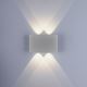 Paul Neuhaus 9487-21 - LED Sieninis lauko šviestuvas CARLO 4xLED/0,8W/230V IP54