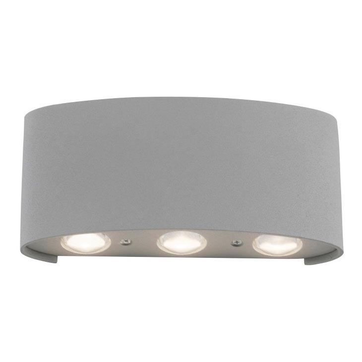 Paul Neuhaus 9488-21 - LED Sieninis lauko šviestuvas CARLO 6xLED/0,8W/230V IP54