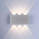 Paul Neuhaus 9488-21 - LED Sieninis lauko šviestuvas CARLO 6xLED/0,8W/230V IP54