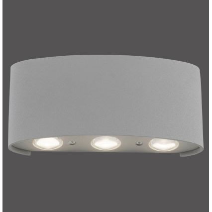 Paul Neuhaus 9488-21 - LED Sieninis lauko šviestuvas CARLO 6xLED/0,8W/230V IP54