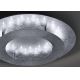 Paul Neuhaus 9620-21 - LED Lubinis šviestuvas NEVIS LED/18W/230V sidabras