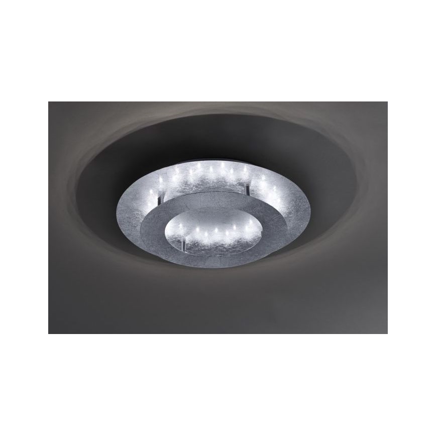 Paul Neuhaus 9620-21 - LED Lubinis šviestuvas NEVIS LED/18W/230V sidabras