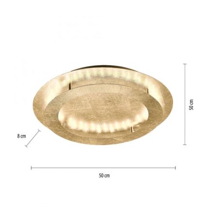 Paul Neuhaus 9621-12 - LED Lubinis šviestuvas NEVIS LED/24W/230V