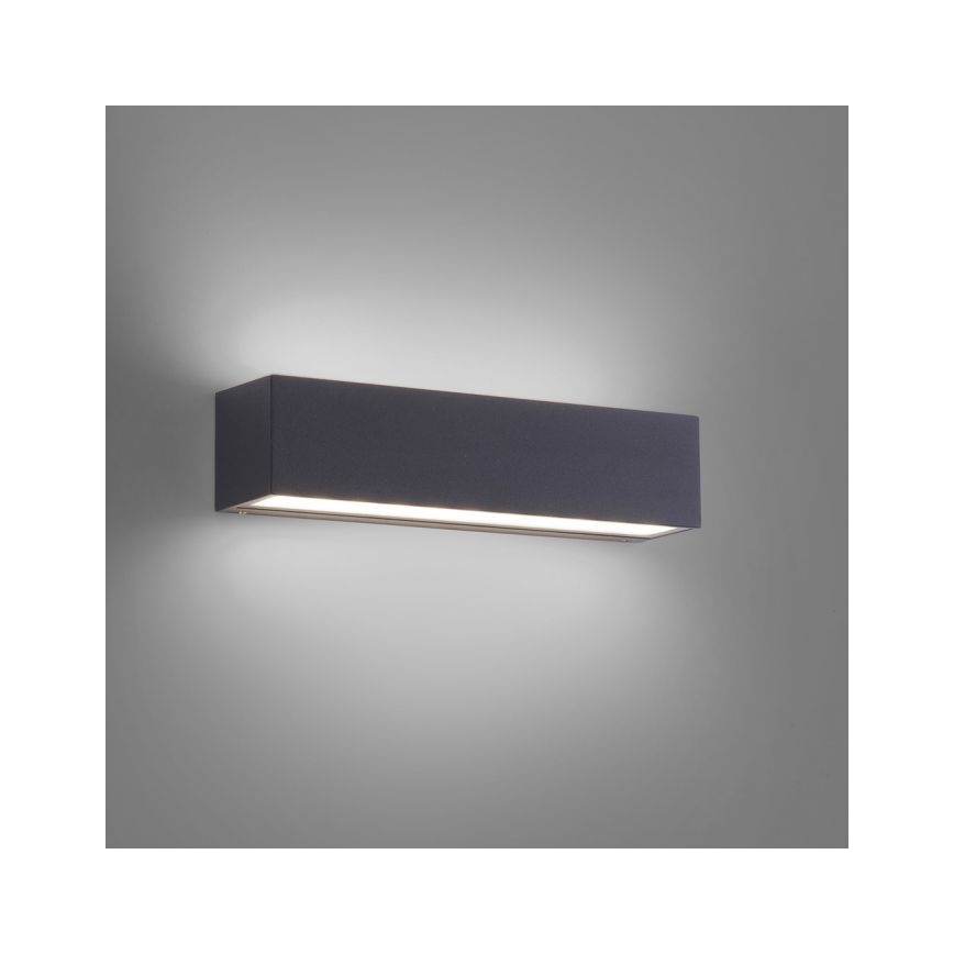 Paul Neuhaus 9675-13 - LED Sieninis lauko šviestuvas ROBERT 2xLED/9W/230V IP65