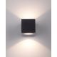 Paul Neuhaus 9698-13 -LED Sieninis lauko šviestuvas ORANGE 2xLED/5,4W/230V IP65